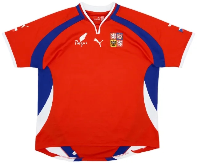 Puma 2000-02 Czech Republic Home Shirt - 5/10 - (XL)