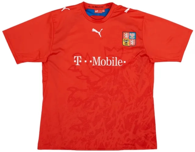 Puma 2006-08 Czech Republic Home Shirt - 6/10 - (XL)