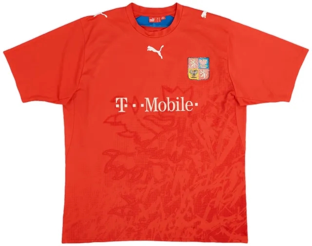 Puma 2006-08 Czech Republic Basic Home Shirt - 5/10 - (XL)