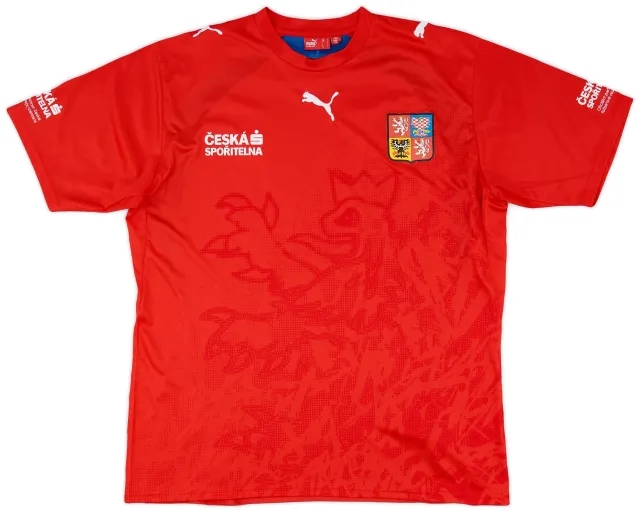Puma 2006-08 Czech Republic Basic Home Shirt - 8/10 - (L)