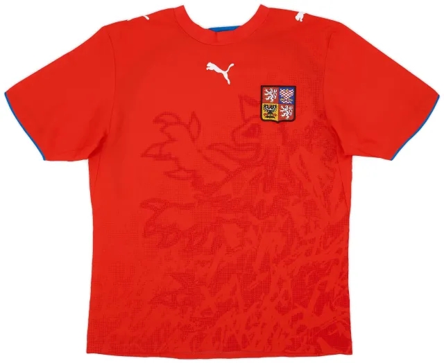 Puma 2006-08 Czech Republic Home Shirt - 8/10 - (L)