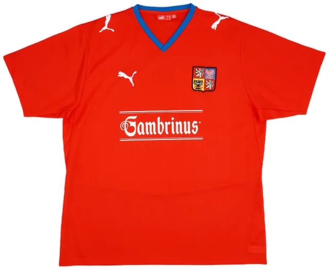 Puma 2008-09 Czech Republic Home Shirt - 8/10 - (XL)