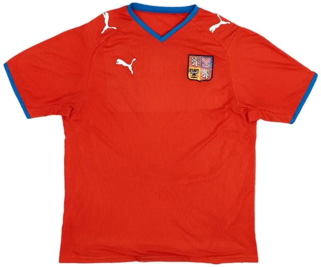 Puma 2008-09 Czech Republic Home Shirt - 6/10 - (L)