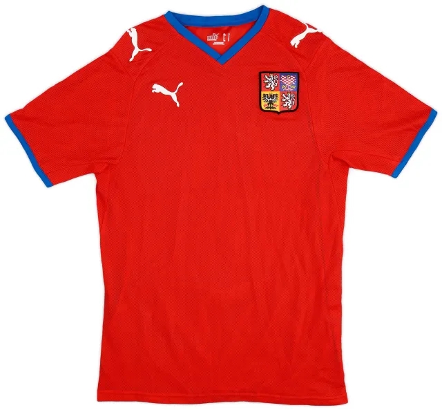 Puma 2008-09 Czech Republic Home Shirt - 8/10 - (S)