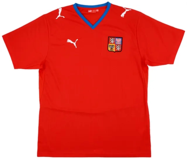 Puma 2008-09 Czech Republic Bsaic Home Shirt - 9/10 - (L)