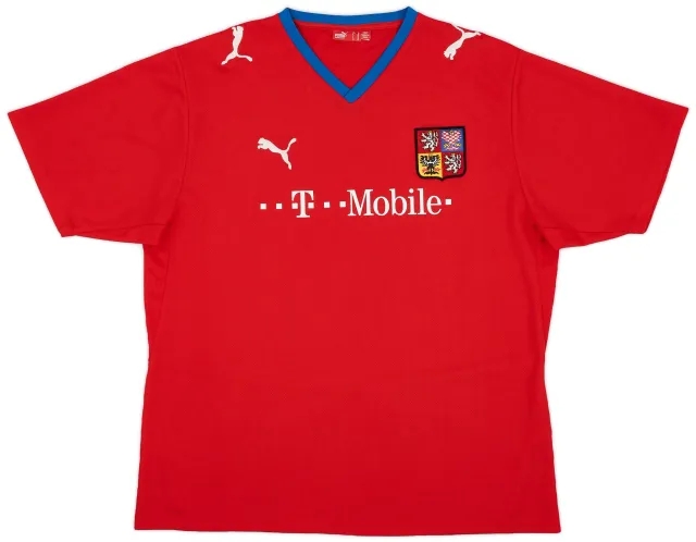 Puma 2008-09 Czech Republic Basic Home Shirt - 8/10 - (XL)