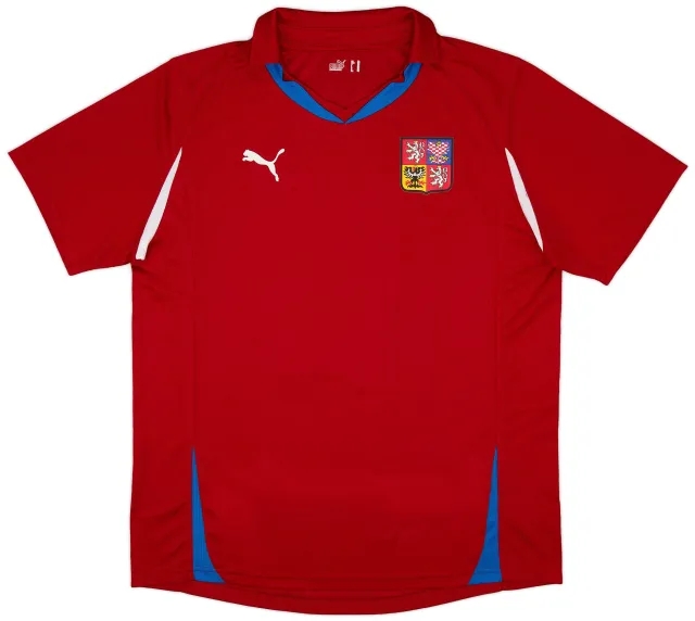 Puma 2010-12 Czech Republic Basic Home Shirt - 9/10 - (XL)