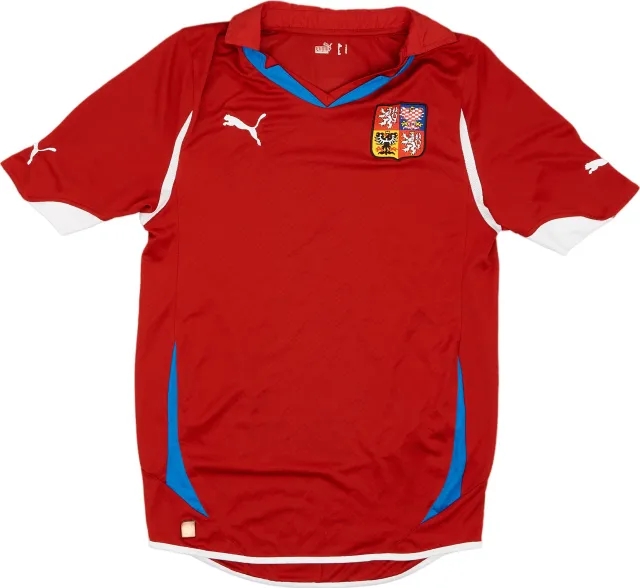 Puma 2010-11 Czech Republic Home Shirt - 9/10 - (S)