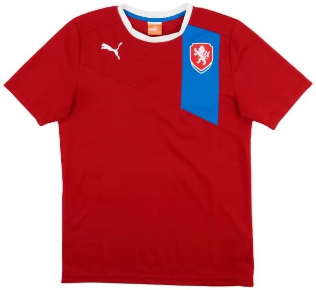Puma 2012-13 Czech Republic Basic Home Shirt - 8/10 - (M)