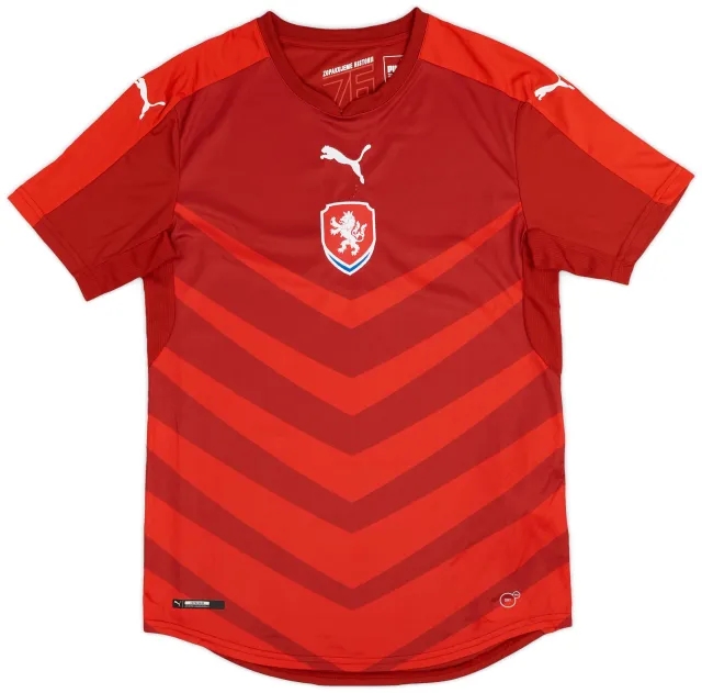 Puma 2016-18 Czech Republic Home Shirt - 9/10 - (S)