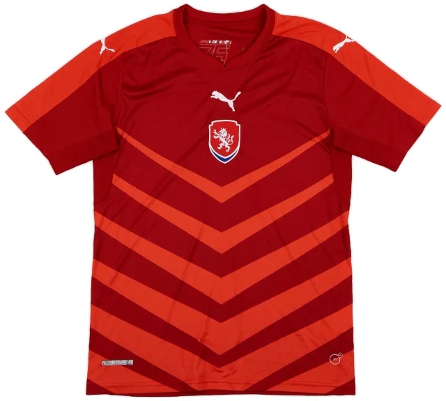 Puma 2016-17 Czech Republic Home Shirt - 8/10 - (S)