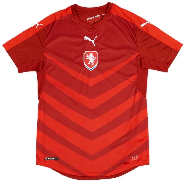 Puma 2016-17 Czech Republic Home Shirt - 9/10 - (S)