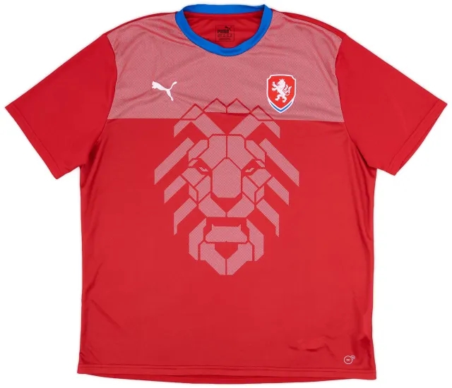 Puma 2018 Czech Republic Basic Home Shirt - 10/10 - (XXL)