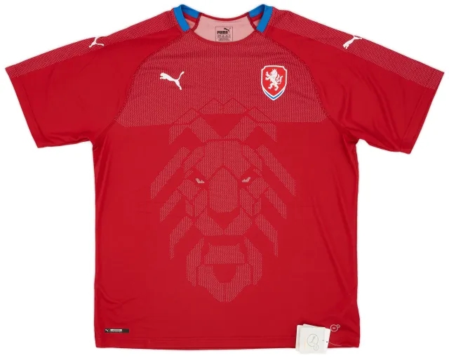 Puma 2018 Czech Republic Home Shirt (XXL)