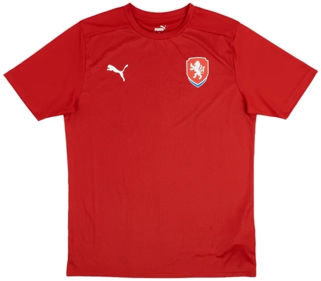 Puma 2019-20 Czech Republic Basic Home Shirt - 9/10 - (M)
