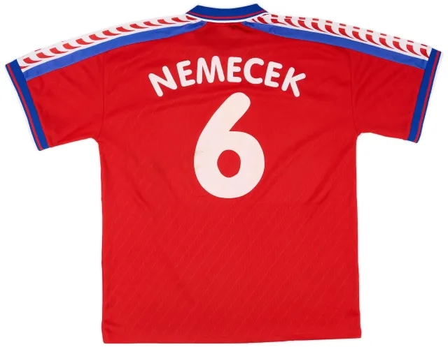 Puma 1996-98 Czech Republic Home Shirt Nemecek-#6 - 7/10 - (XL)