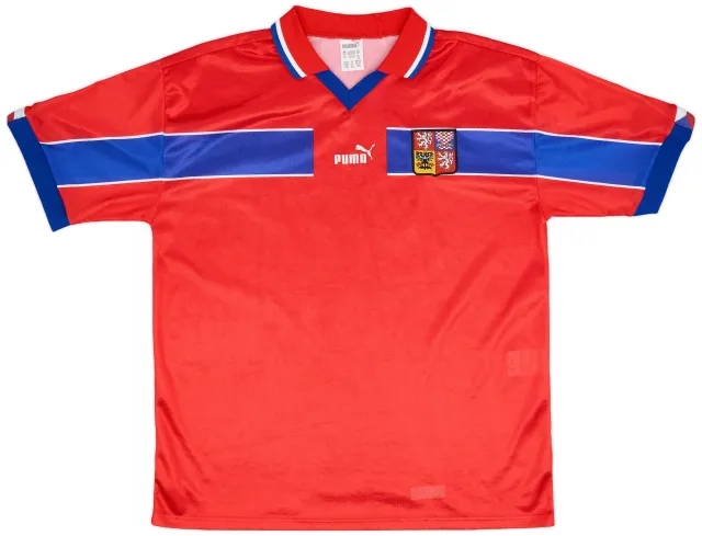 Puma 1998-00 Czech Republic Home Shirt - 8/10 - (XXL)