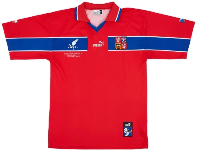 Puma 1998-00 Czech Republic Basic Home Shirt - 9/10 - (XL)