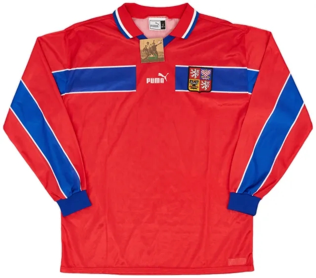Puma 1998-00 Czech Republic Home L/S Shirt (L)