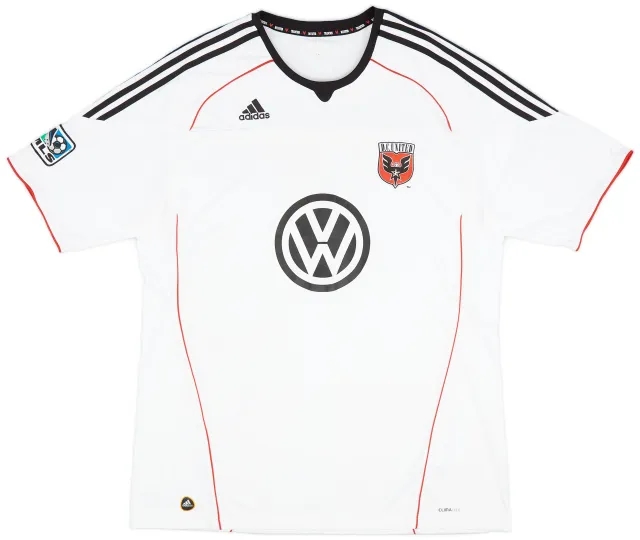 adidas 2010-11 DC United Away Shirt - 8/10 - (XXL)