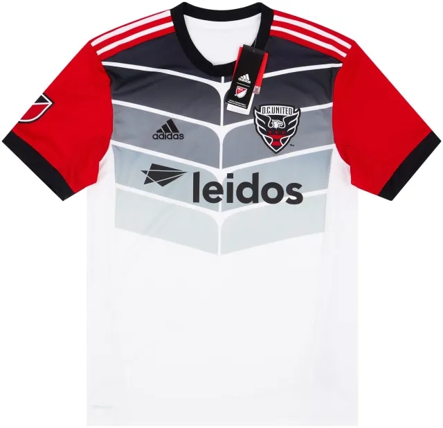 adidas 2017 DC United Away Shirt (S)