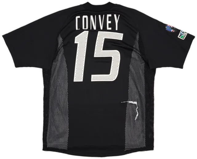 adidas 2002-03 DC United Match Issue Home Shirt Convey #15