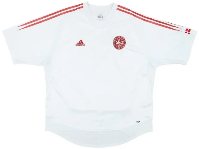 adidas 2004-06 Denmark Away Shirt - 8/10 - (XL)