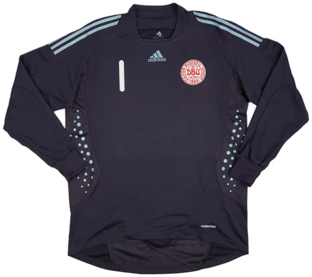 adidas 2008-10 Denmark Player Issue GK Shirt #1 - 8/10 - (XL)