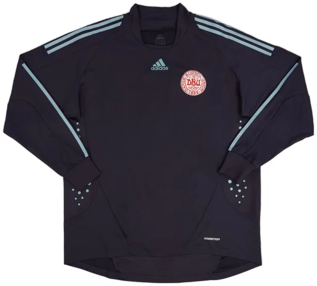 adidas 2008-10 Denmark Player Issue GK Shirt - 9/10 - (XL)