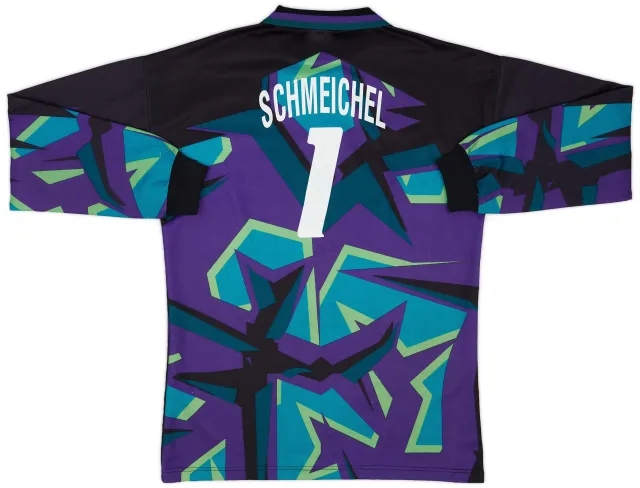 Hummel 1994-96 Denmark GK Shirt Schmeichel #1 - 7/10 - (S)