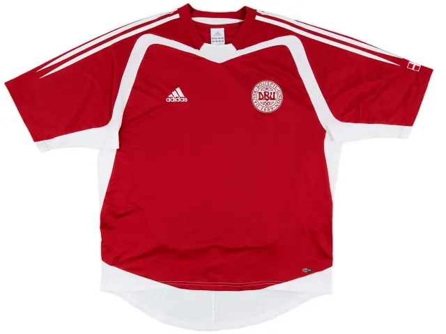 adidas 2004-05 Denmark Home Shirt - 8/10 - (L)