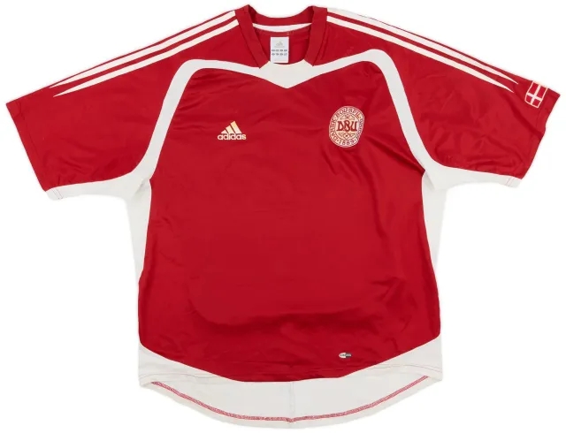 adidas 2004-05 Denmark Home Shirt - 5/10 - (L)