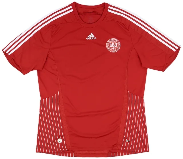 adidas 2007-10 Denmark Home Shirt - 9/10 - (XL)