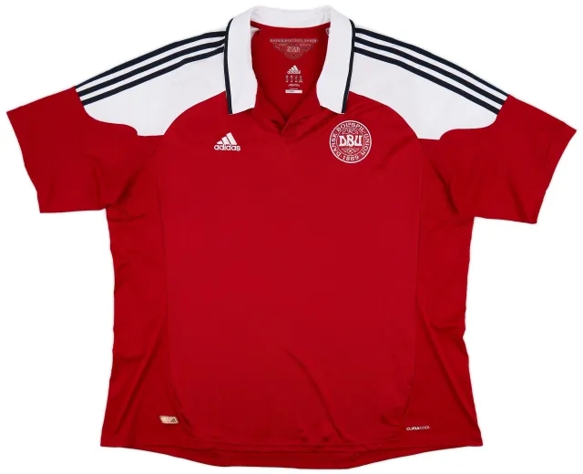 adidas 2012-13 Denmark Home Shirt - 9/10 - (3XL)