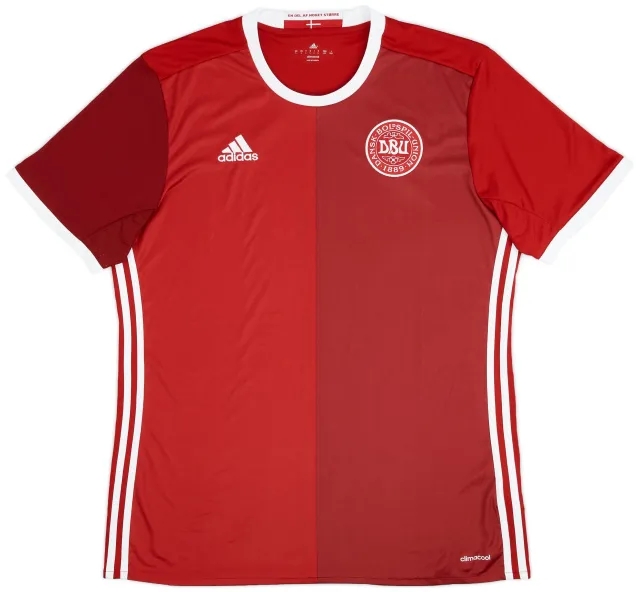 adidas 2015-16 Denmark Home Shirt - 10/10 - (L)