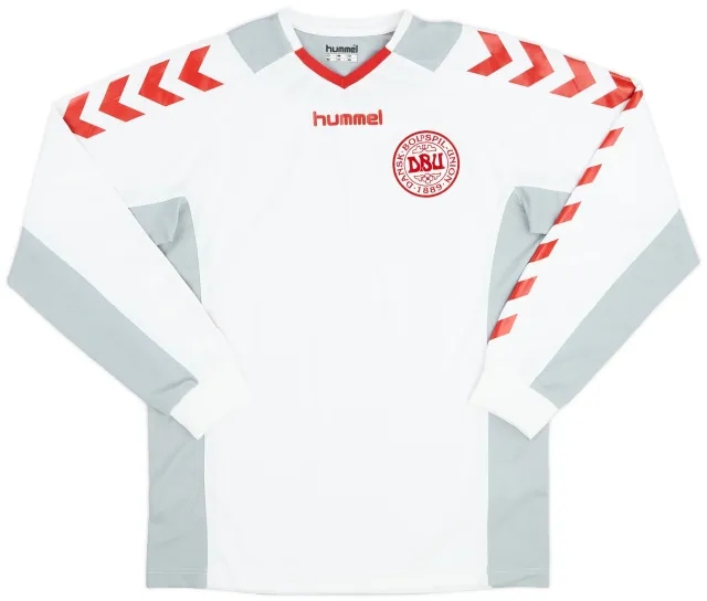2003-04 Denmark Hummel L/S Training Shirt - 8/10 - (S)