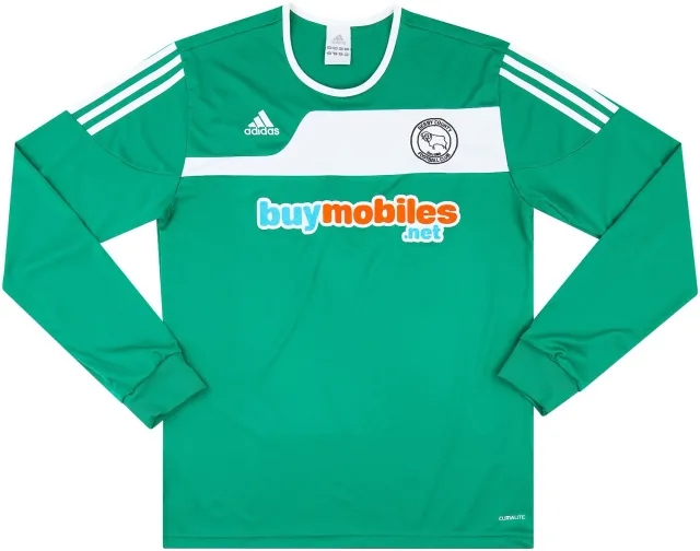 adidas 2009-10 Derby County GK Shirt - 8/10 - (M)