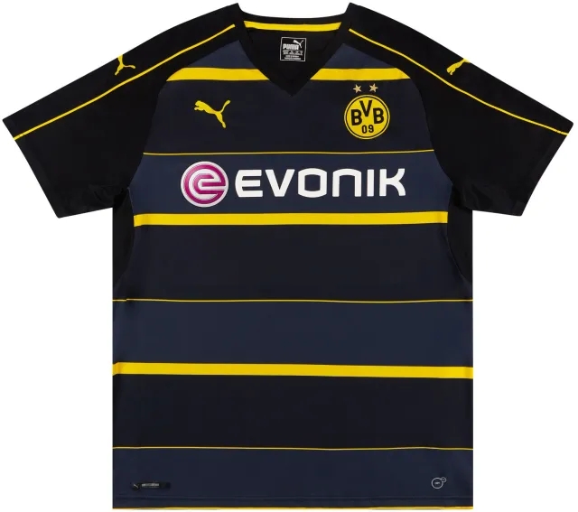 Puma 2016-17 Borussia Dortmund Away Shirt - 6/10 - (S)