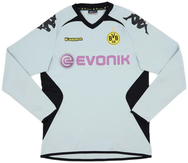 Kappa 2011-12 Borussia Dortmund Grey GK Shirt - 8/10 - (L)