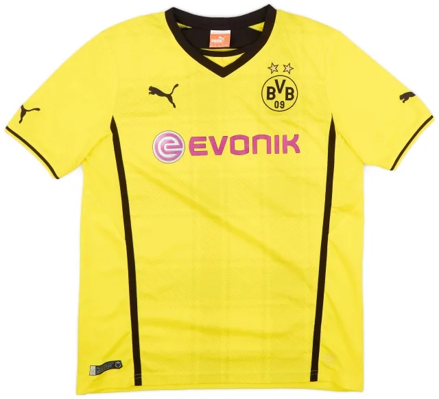 Puma 2013-14 Borussia Dortmund Home Shirt - 8/10 - (XL.Boys)
