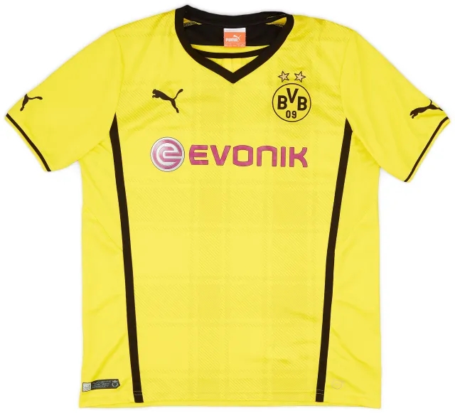 Puma 2013-14 Borussia Dortmund Home Shirt - 8/10 - (XXL.Boys)