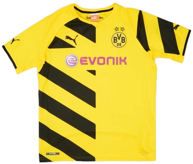 Puma 2014-15 Borussia Dortmund Home Shirt - 7/10 - (XL.Boys)