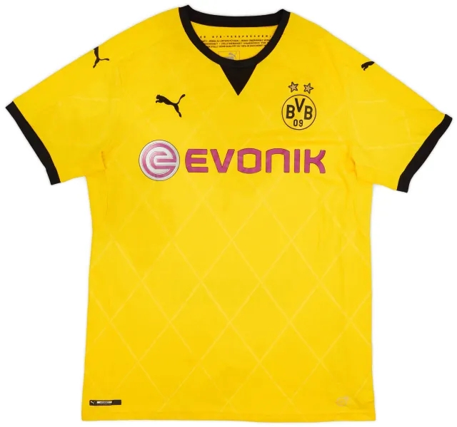 Puma 2015-16 Borussia Dortmund Home Shirt - 6/10 - (L)