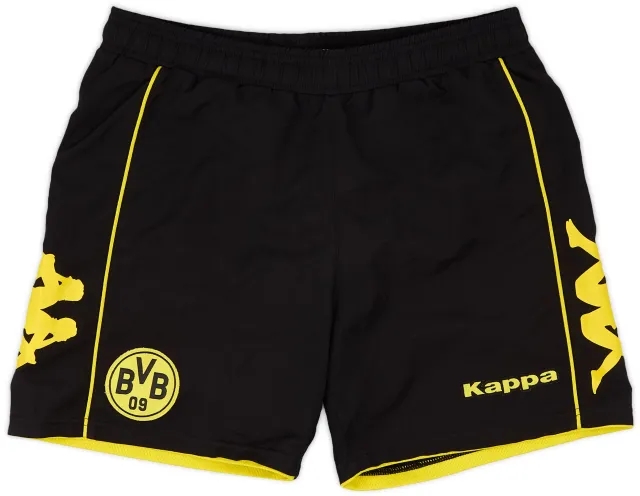 Kappa 2010-11 Borussia Dortmund Home Shorts - 9/10 - (XL.Boys)