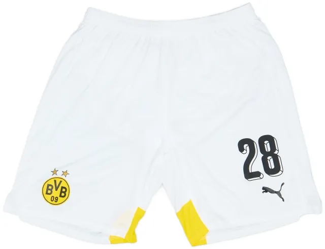Puma 2015-16 Borussia Dortmund Player Issue Third Shorts #28 - 9/10 - (XL)