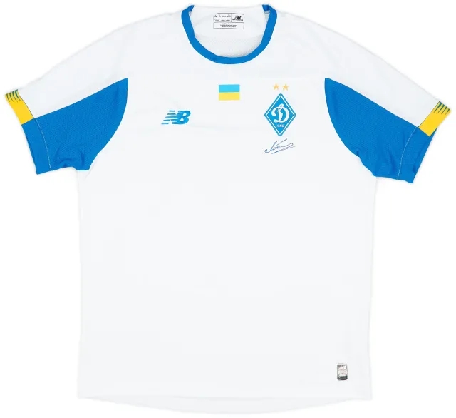 NewBalance 2019-20 Dynamo Kyiv Home Shirt - 9/10 - (L)