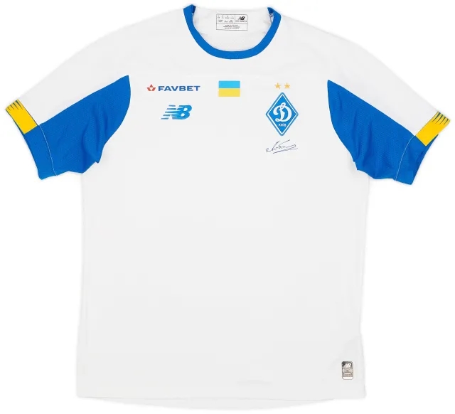 NewBalance 2019-20 Dynamo Kyiv Home Shirt - 9/10 - (M)