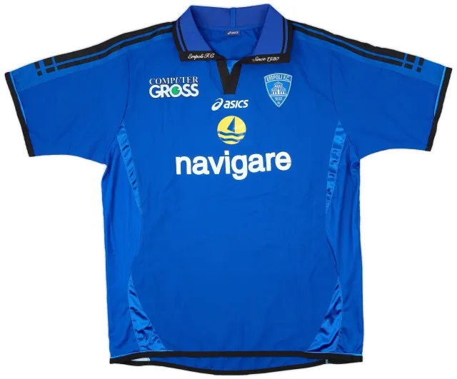 Asics 2007-08 Empoli Home Shirt - 9/10 - (XL)