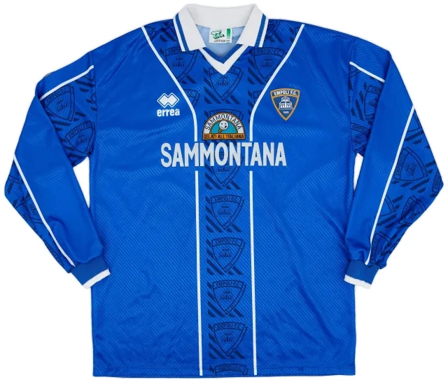 Errea 1997-98 Empoli Home L/S Shirt - 8/10 - (XXL)