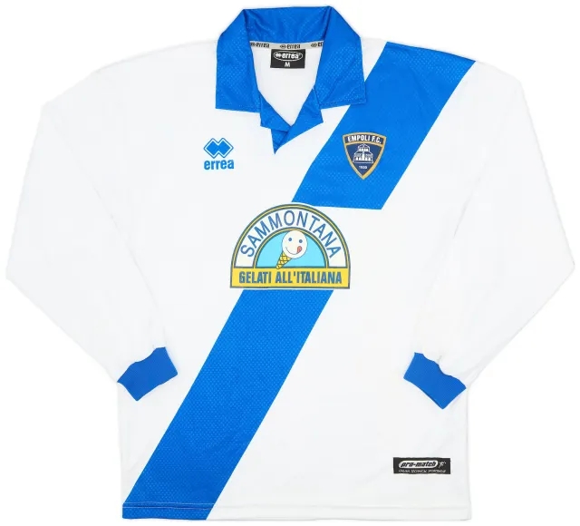 Errea 2002-03 Empoli Away L/S Shirt - 6/10 - (M)